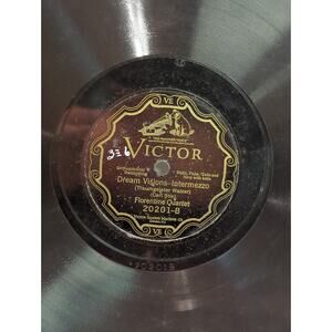 Vintage 78 Record LP Album Disc Shellac  Vinyl Venitan Trio 20201 Victor
